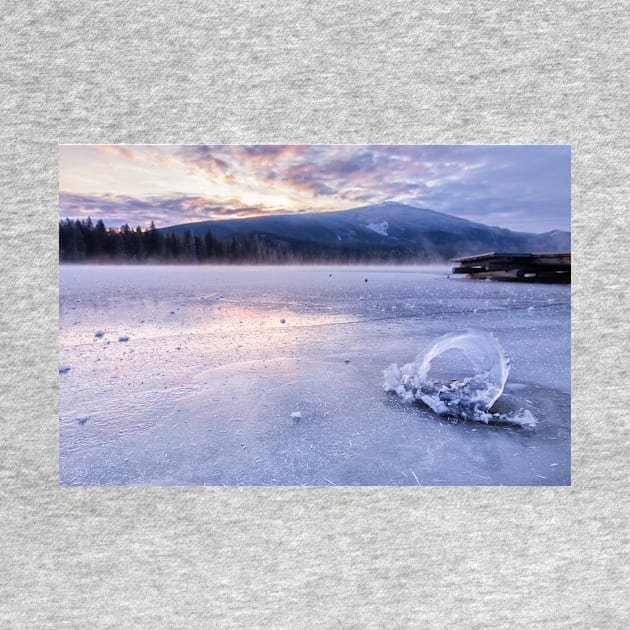 Ice Spiral Sunrise by krepsher
